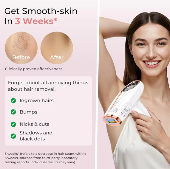 IPL LASER HAIR REMOVAL DEVICE